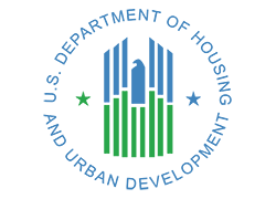 Logo for the U.S. Department of Housing