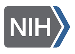 NIH Logo, which includes those letters