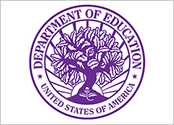 Department of Education Logo Purple