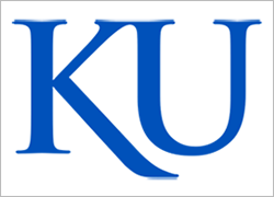 University of Kansas Logo which includes letters KU