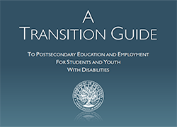 Cover of Department of Education transition guide document
