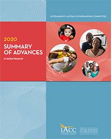 photo of 2020 Summary of Advances Cover which includes those words