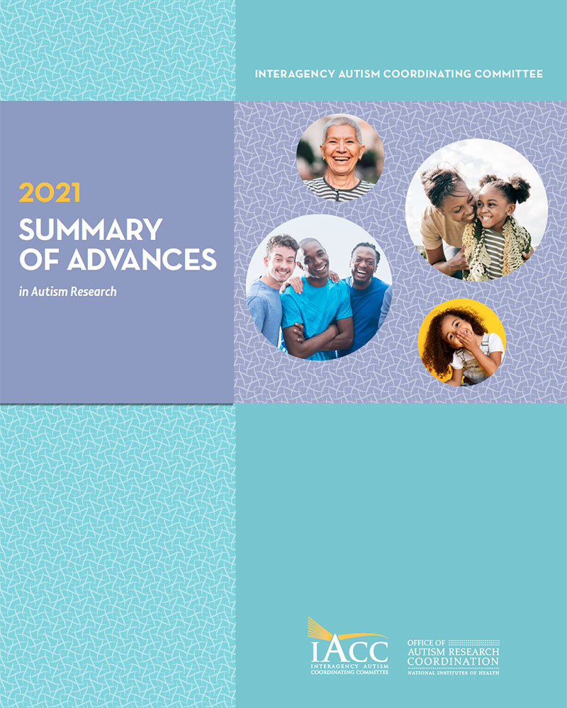 Summary of Advances Cover 2021 which includes those words