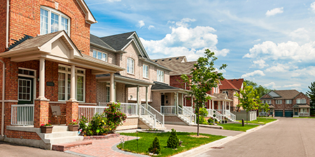 Row of houses