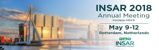 INSAR 2018 meeting poster, which contains image of Rotterdam